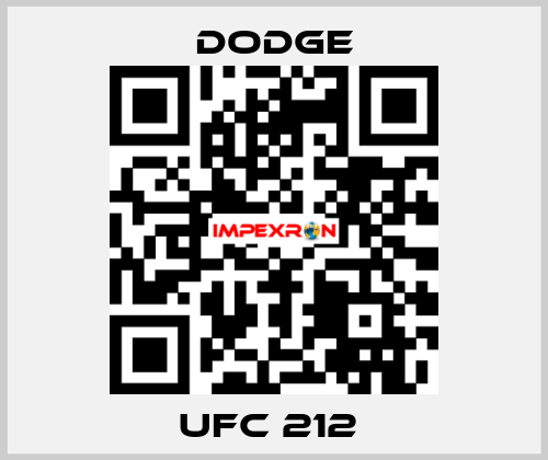 UFC 212  Dodge