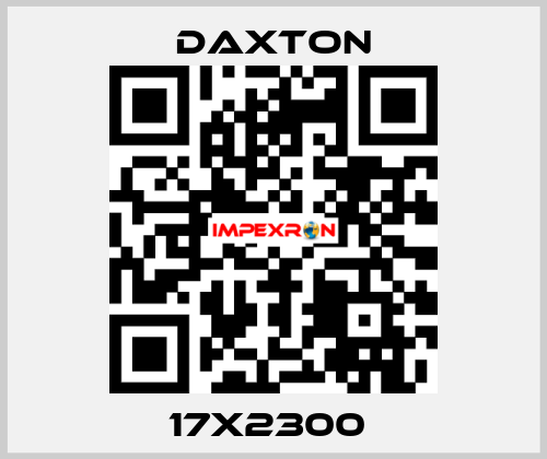 17X2300  DAXTON