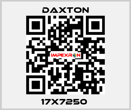 17X7250  DAXTON