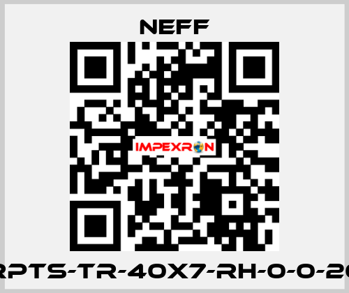 TGS-RPTS-Tr-40x7-RH-0-0-2000-0 Neff