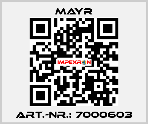 ART.-NR.: 7000603 Mayr