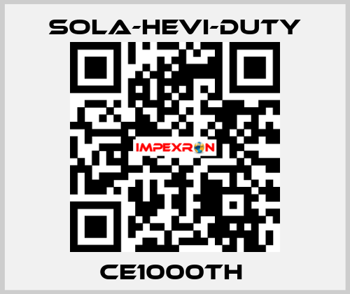 CE1000TH  Sola-Hevi-Duty