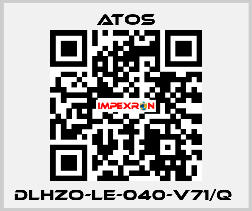 DLHZO-LE-040-V71/Q  Atos