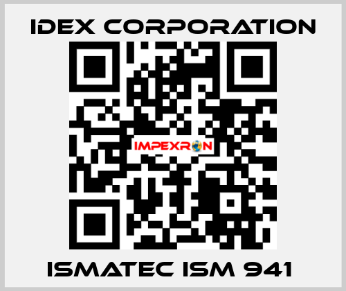 ISMATEC ISM 941  IDEX Corporation