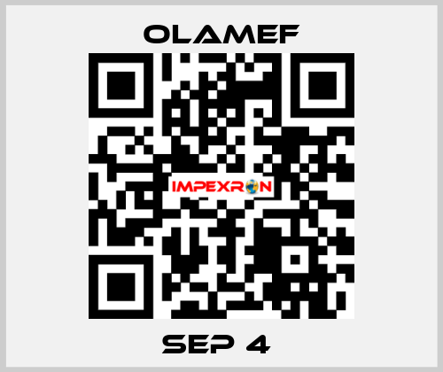 SEP 4  olamef