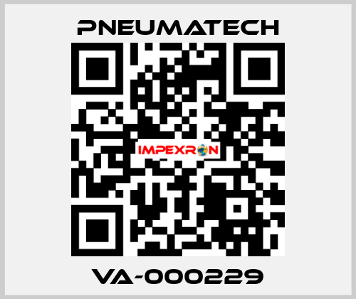 VA-000229 Pneumatech