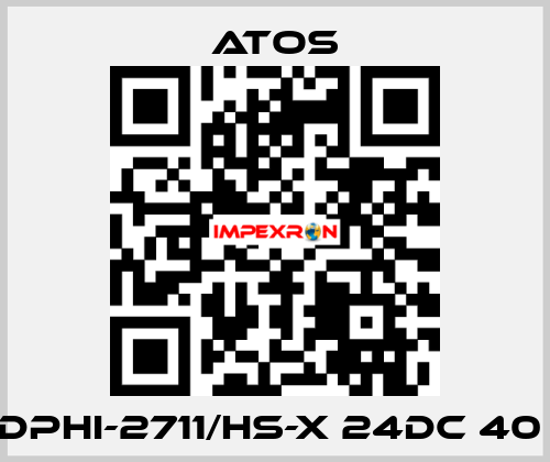 DPHI-2711/HS-X 24DC 40  Atos