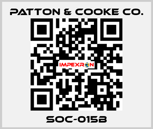 SOC-015B Patton & Cooke Co.