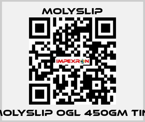 Molyslip OGL 450gm Tin  Molyslip