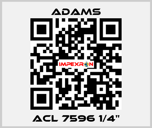 ACL 7596 1/4" ADAMS