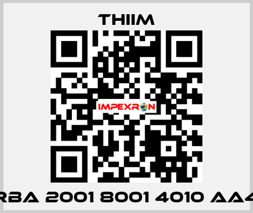 FRBA 2001 8001 4010 AA4C Thiim