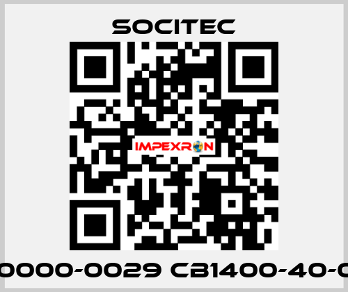 6015-0000-0029 CB1400-40-06CIM Socitec