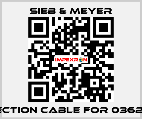 connection cable for 0362140DC SIEB & MEYER