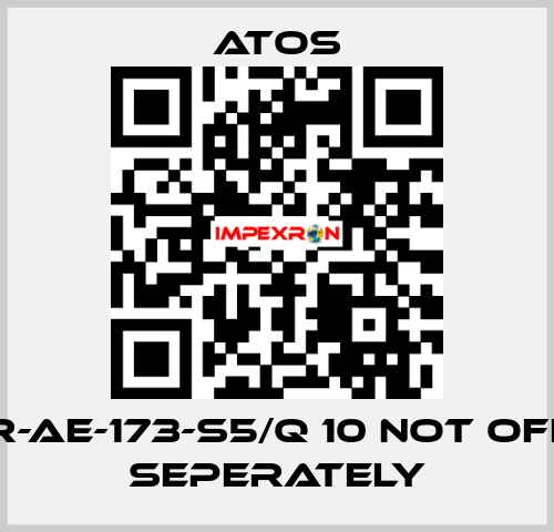 DKZOR-AE-173-S5/Q 10 not offered seperately Atos