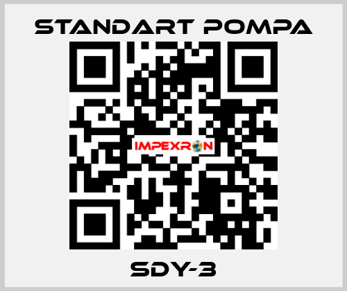 SDY-3 STANDART POMPA