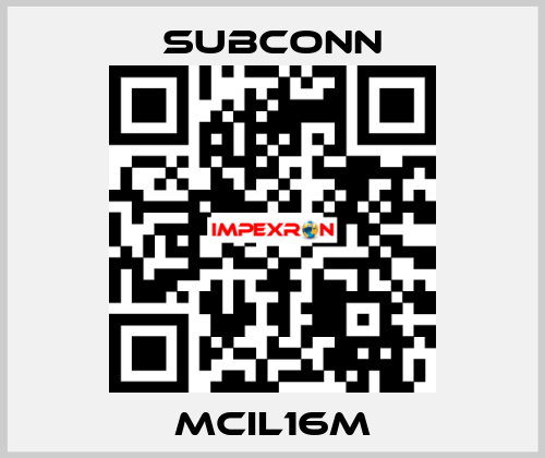 MCIL16M SubConn