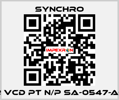 FM 12 VCD PT N/P SA-0547-A0-012 SYNCHRO