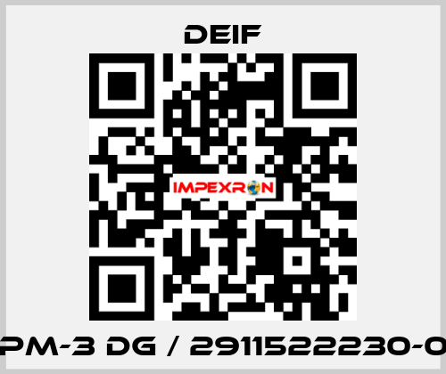 PPM-3 DG / 2911522230-02 Deif