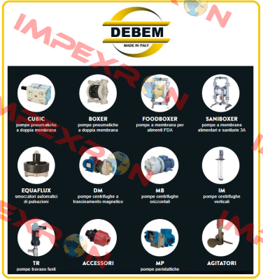 ORING INF. PTFE PART. 17 Debem