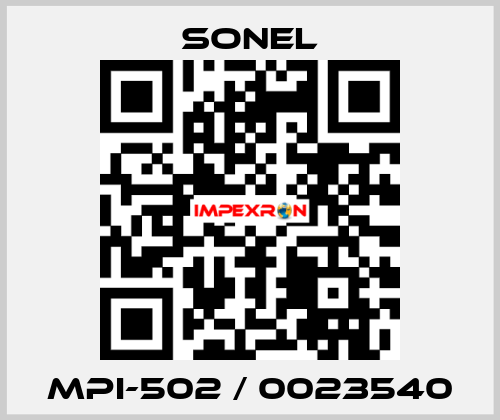 MPI-502 / 0023540 Sonel