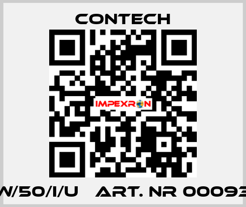 SW/50/I/U   Art. nr 000932 Contech