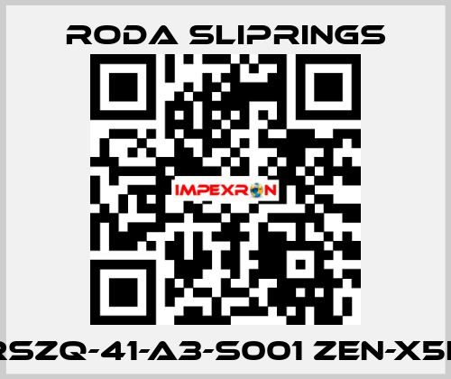 RSZQ-41-A3-S001 ZEN-X5H Roda Sliprings