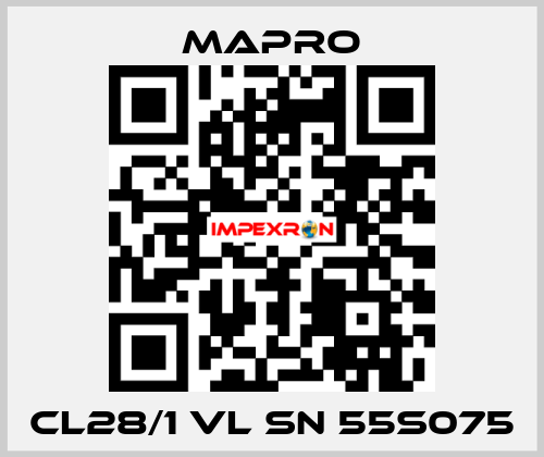 CL28/1 VL SN 55S075 Mapro