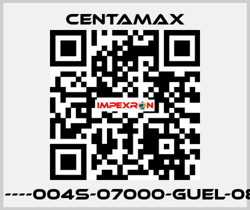 7600 ----004S-07000-GUEL-081877 CENTAMAX