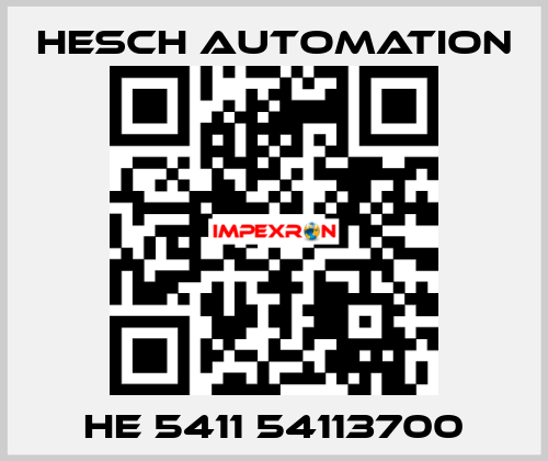 HE 5411 54113700 Hesch Automation