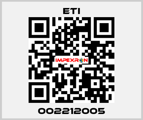 002212005 Eti