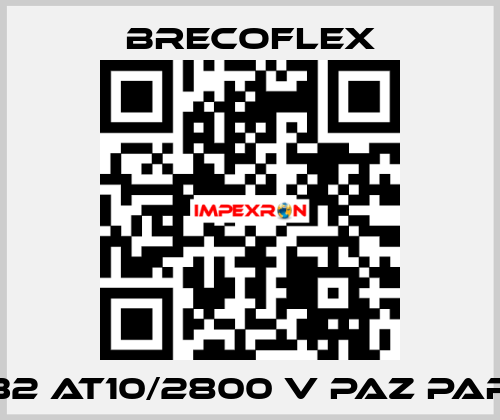 32 AT10/2800 V PAZ PAR Brecoflex