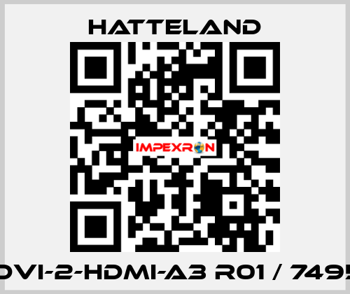 HT DVI-2-HDMI-A3 R01 / 749529 HATTELAND