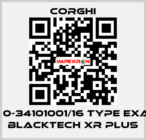 Nr. 0-34101001/16 Type EXACT BlackTech XR PLUS Corghi