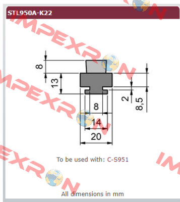 STL950A-K22 Mink Bürsten