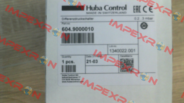 604.9000010 Huba Control