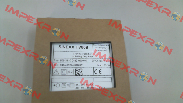 Sineax TV 809 (24.. 60V DC/AC) Gossen Metrawatt